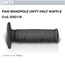 COPPIA MANOPOLE UNITY ASP HALF WAFFLE-NERO