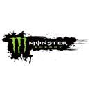 ADESIVO FORCELLONE POSTERIORE (SET DI 2 PEZZI 5 X 22,5 CM) MONSTER