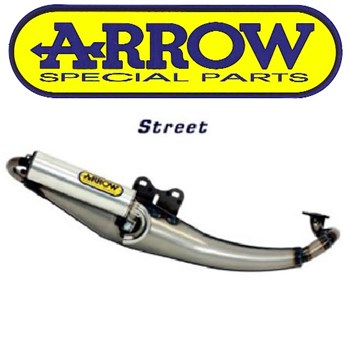 MARMITTA STREET CON SILENZIATORE ALLUMINIO APRILIA SR 50 R / FACTORY