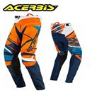 PANTALONI MX X-GEAR Arancio-Blu 34 (In Esaurimento)