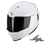 CASCO SCORPION MODULARE EXO-910 AIR Bianco Lucido XS-54 (In Esaurimento)