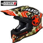 CASCO JUST 1 J12 KOMBAT RED M-58 (In Esaurimento)