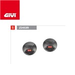 PLACCHE DI FISSAGGIO VISIERA PER CASCO GIVI H 50.4 (SX+DX) PLACCHE DI FISSAGGIO VISIERA PER CASCO GIVI H 50.4 (SX+DX)