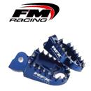 COPPIA PEDANE SUZUKI RMZ 250 10>11 450 08>10 INTERNO REMOVIBILE BLU