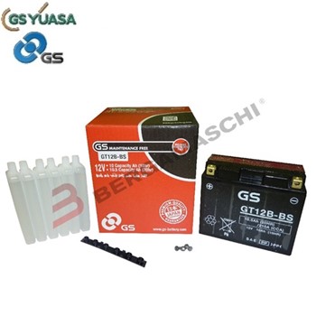 BATTERIA GS YT12B-BS CON ACIDO A CORREDO SIGILLATA