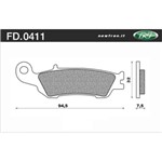 PASTIGLIE FRENO - YAMAHA  YZ F 250 07  =>   A SINTERIZZATE