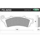 PASTIGLIE FRENO - HONDA  FES 125 PANTHEON 98  =>  02  A SINTERIZZATE