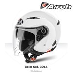 CASCO JET CITY ONE BIANCO LUCIDO (CO14) XL-61 (In Esaurimento)