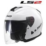 CASCO LS2 JET OF521 INFINITY Bianco Lucido XL-61 (In Esaurimento)