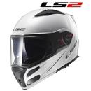 CASCO LS2 MODULARE METRO SINGLE MONO Bianco Lucido L-60 (In Esaurimento)