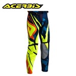 PANTALONE MX HELLBLAST Giallo/Blu Tg. 32