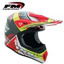 CASCO OSHOW F9 ROSSO GIALLO NERO L-60 (In Esaurimento)