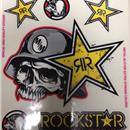 ADESIVI TESCHIO ROCKSTAR