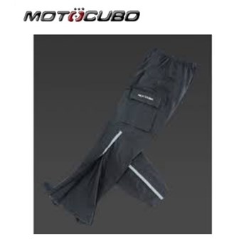 Pantalone Antipioggia Motocubo Nero XS (In Esaurimento)