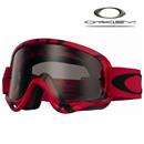 Occhiale O Frame Mx Intimidator Red Black Lente Dark Grey