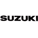 SCRITTA A STRISCIA SUZUKI NERO 16CM (2 PZ.)