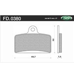 PASTIGLIE FRENO - APRILIA RS4 50 11>14  RS4 125 11> RS4 125 12>