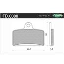 PASTIGLIE FRENO - APRILIA RS4 50 11>14  RS4 125 11> RS4 125 12>