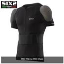 MAGLIA KIT PRO TS8 MANICHE CORTE NERO COMPLETA DI PROTEZIONI M