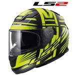 CASCO LS2 FF320 INTEGRALE STRADA STREAM BANG NERO HI-VIS L-60 (In Esauri CASCO LS2 FF320 INTEGRALE STRADA STREAM BANG NERO HI-VIS L-60 (In Esauri