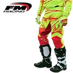 PANTALONI MINI HERO X24 ROSSO/GIALLO FLUO 20 (In Esaurimento)