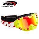 OCCHIALE FM RACING MUDDY 2 ROSSO-GIALLO FLUO (In Esaurimento)