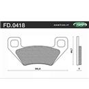 PASTIGLIE FRENO - POLARIS ATV HAWKEYE 300 2x4 - 4x4 06 ANT-POST