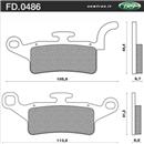 PASTIGLIE FRENO - YAMAHA HW 125-150 XENTER 2012 - YW 125 (FDB2264)