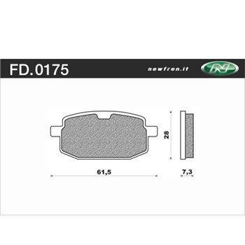 PASTIGLIE FRENO - ADLY RT 50 ROAD TRACER 02 => A
ADLY RT 90 ROAD