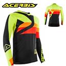 MAGLIA MX HELLRIDE Giallo Nero L-50 (In Esaurimento)