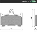 PASTIGLIE FRENO - HONDA  CB 250 FT HORNET 96  =>   A = FD.0198