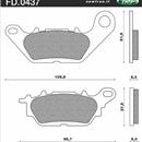 PASTIGLIE FRENO - YAMAHA T 135 CRYPTON  2006 - 2013  / XC 125 VITY  2008