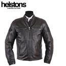 GIACCA HELSTONS ACE CUIR RAG IN PELLE NERA TG. XL