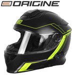 CASCO ORIGINE DELTA MOTION BLACK-LIME XS-54 (In Esaurimento)