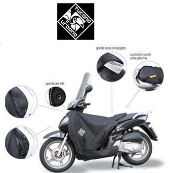 TERMOSCUD NERO PER SCOOTER Aprilia Leonardo 125-150-250-300