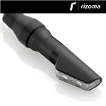 Freccia Rizoma "LEGGERA S" Nero + Luce Posizione Posteriore + Stop