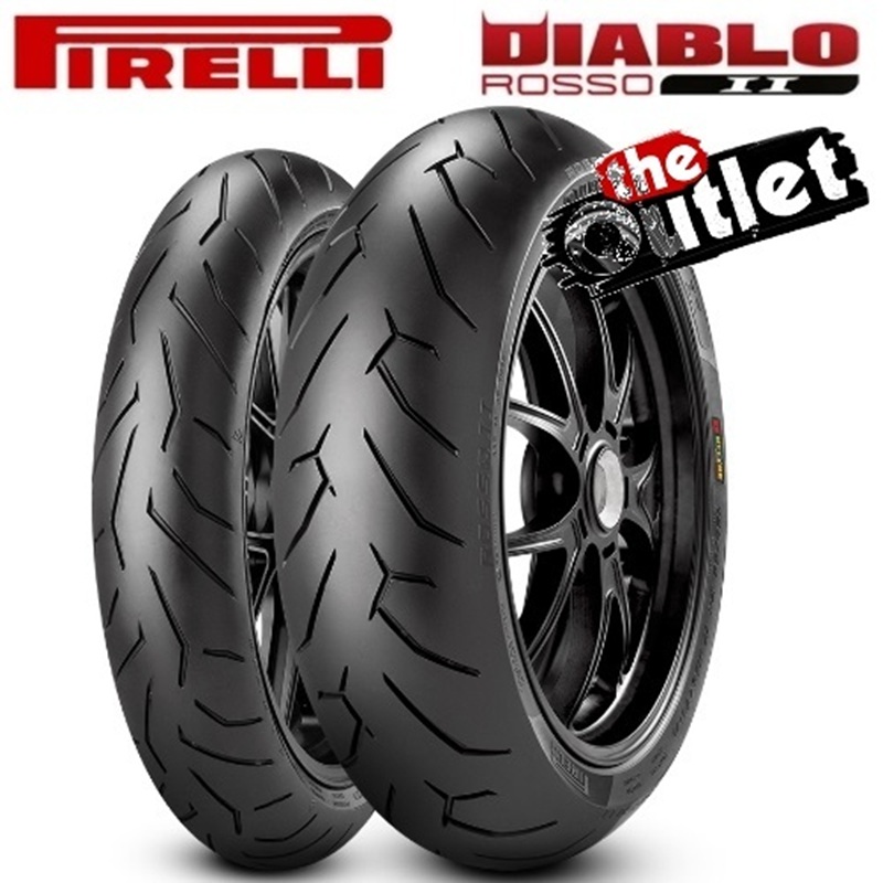 DIABLO ROSSO II 180/60 ZR 17 M/C (73W) TL (d.o.t. 2017) in esaurimento