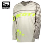 MAGLIA SCOTT 350 TRACK JERSEY GRIGIO-GIALLO L (In Esaurimento)