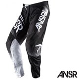 PANTALONI ANSWER SYNCRON (17) RACE GEAR NERO-BIANCO 32 (In Esaurimento)