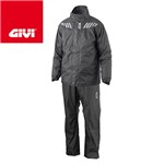 RRS04EXN Ridertech Black Tuta antipioggia L