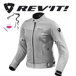 GIACCA REV'IT ECLIPSE DONNA SILVER L34 (IT40) (In Esaurimento)