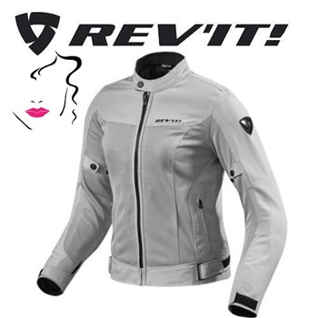 GIACCA REV'IT ECLIPSE DONNA SILVER L34 (IT40) (In Esaurimento)