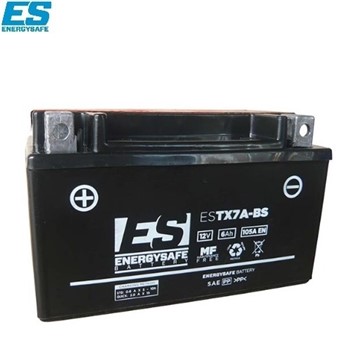 BATTERIA ENERGYSAFE ESTX7A-BS (YTX7A-BS) 12V/6AH SIGILLATA