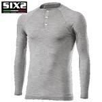 MAGLIA ML SERAFINO MERINOS WOOL GREY S/M