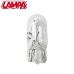 Lampada con zoccolo vetro 12V - W5W Lampada con zoccolo vetro 12V - W5W