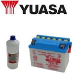 BATTERIA YUASA YB4L-B 12V/4AH CON ACIDO