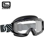 OCCHIALE HUSTLE X MX ENDURO NERO/BIANCO LENTE CHIARA