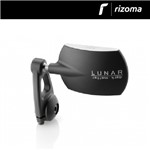 SPECCHIO RETROVISORE LUNAR DA MANUBRIO ALLUMINIO-NERO BAR-END