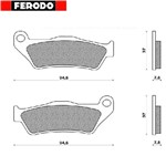 PASTIGLIE FRENO FERODO EC 250 98>00 (FD.0186)