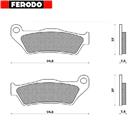 PASTIGLIE FRENO FERODO EC 250 98>00 (FD.0186)